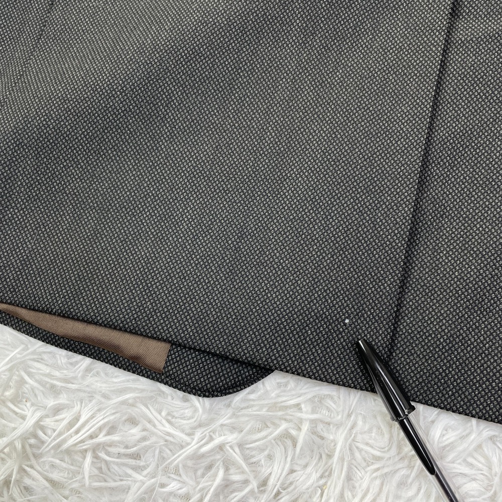 VTG Chaps Ralph Lauren Jacket Mens 42 Tall Brown Houndstooth Wool 3 Button‎ Coat - Picture 7 of 16